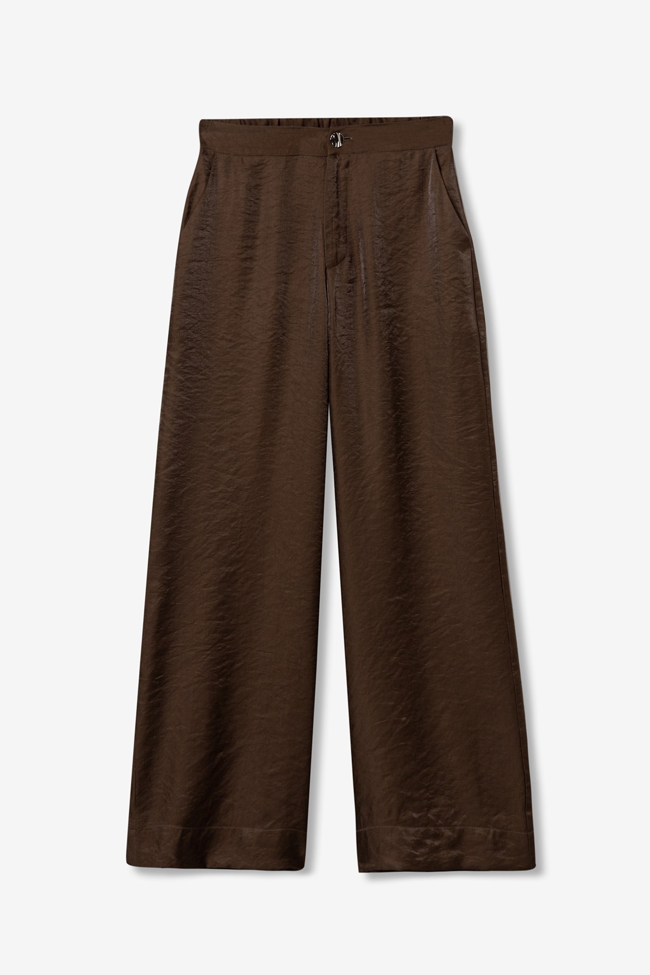 Dark Brown Palazzo Pants