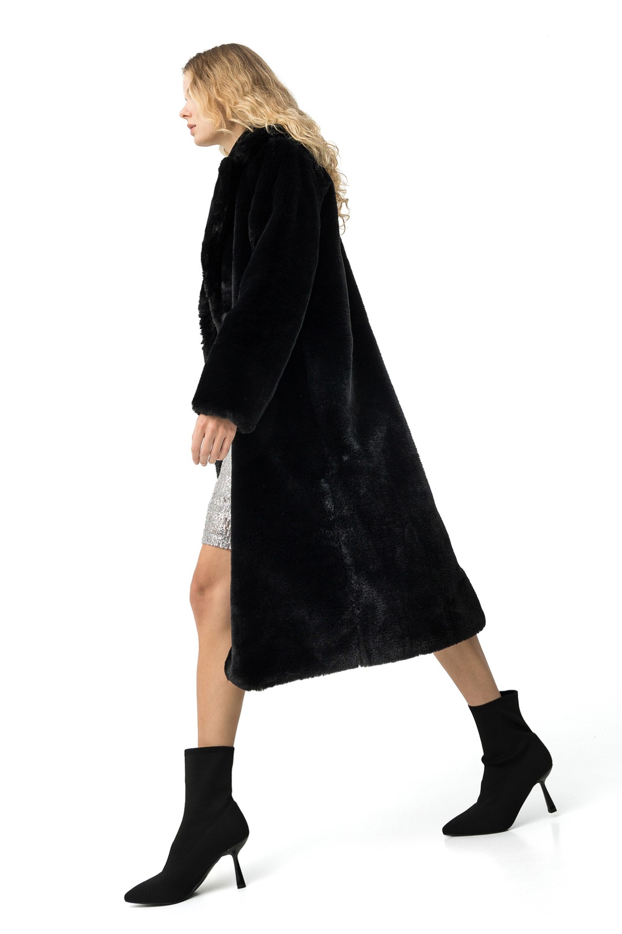 Faux Fur Coat