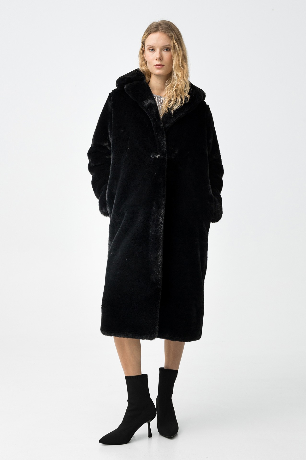 Faux Fur Coat