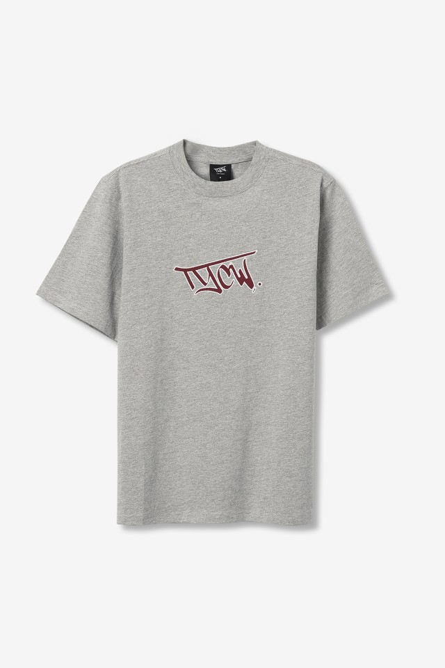 Camiseta gris con logo