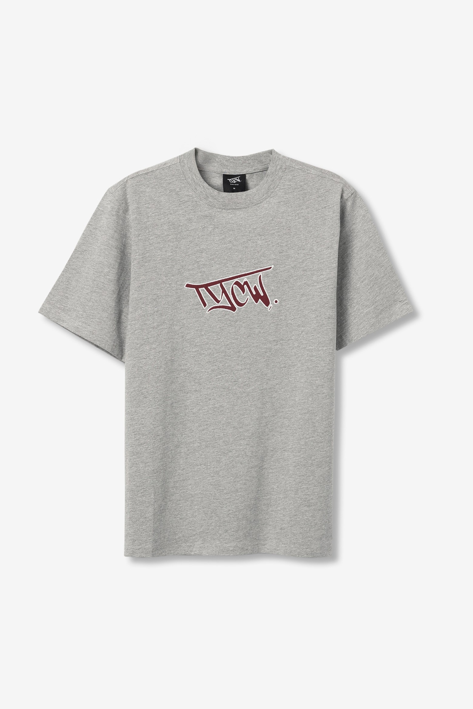 Camiseta gris con logo