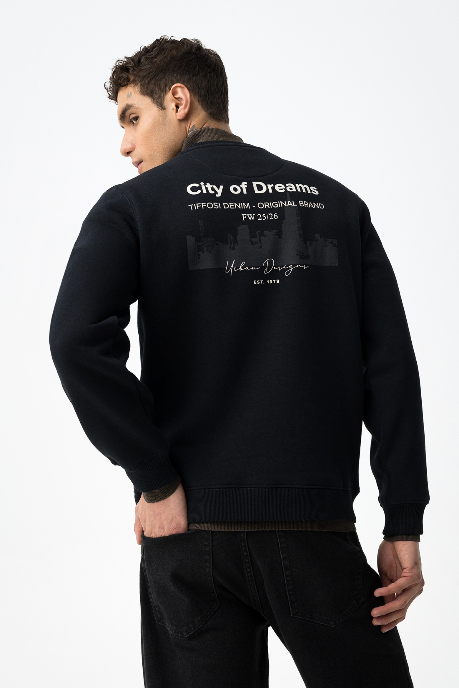 Sweatshirt Azul marinho escuro