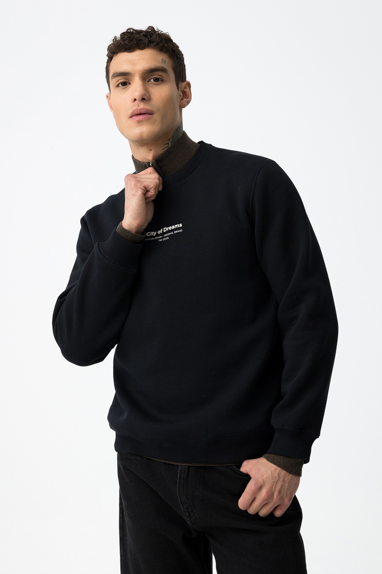 Sweatshirt Azul marinho escuro