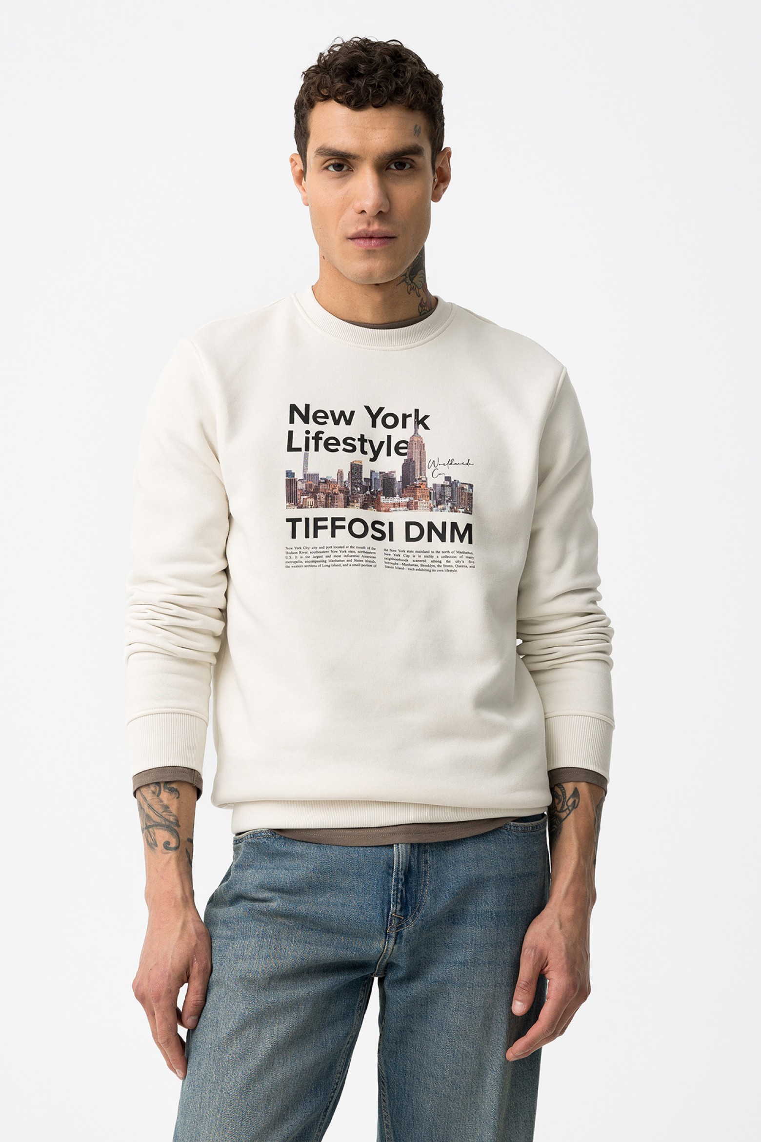 Sweatshirt Regular Estampada