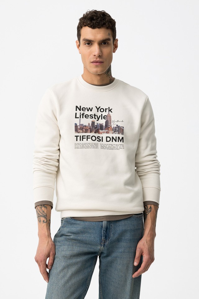 Sweatshirt Regular Estampada