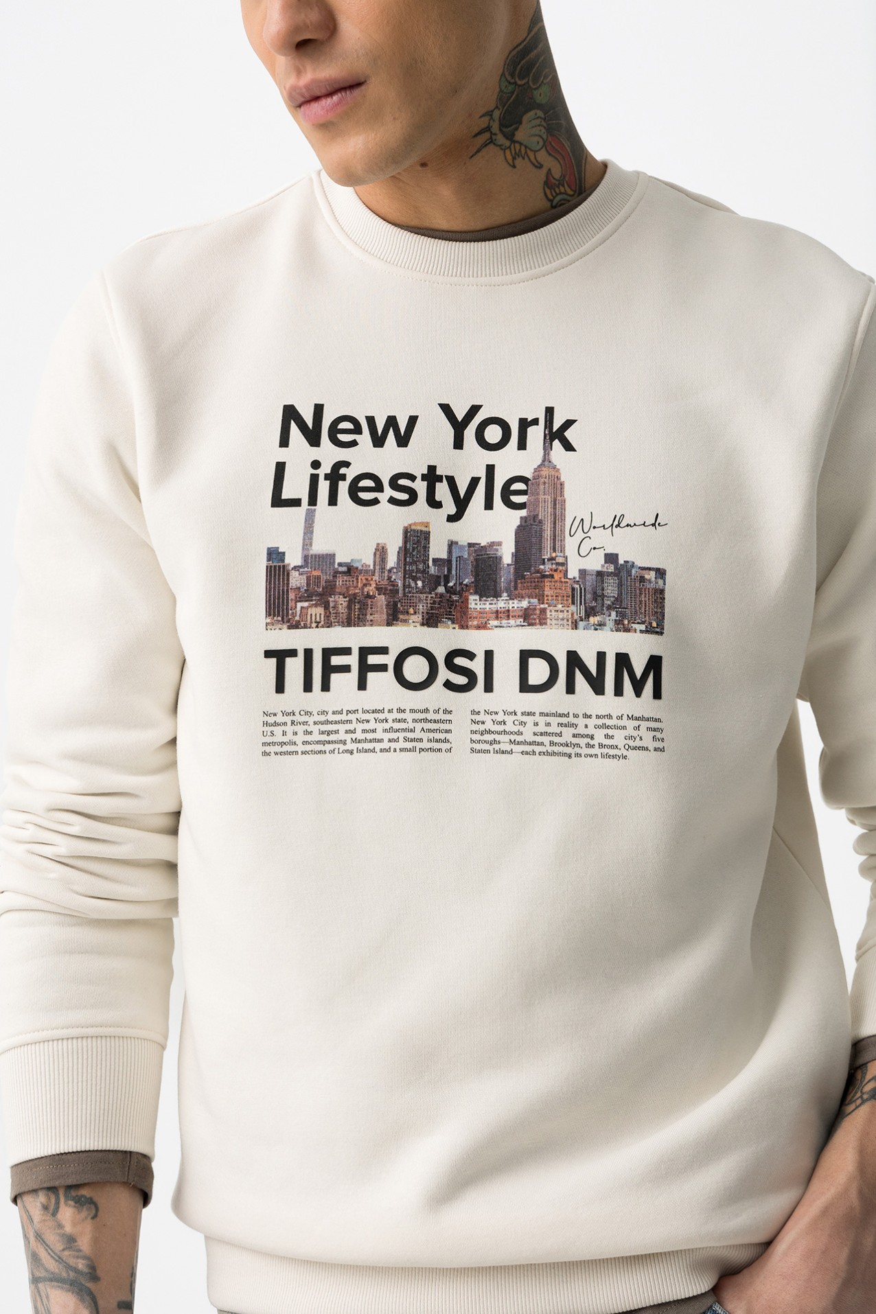 Sweatshirt Regular Estampada