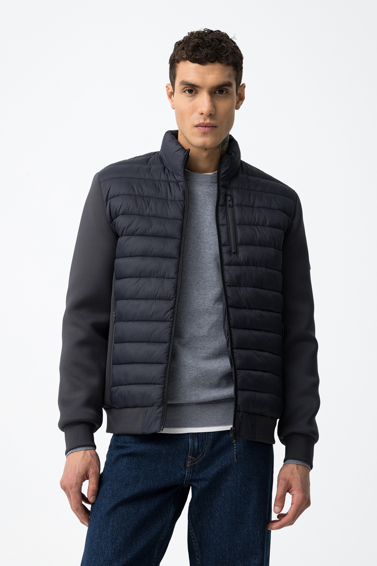 Windproof Quilted Jacket