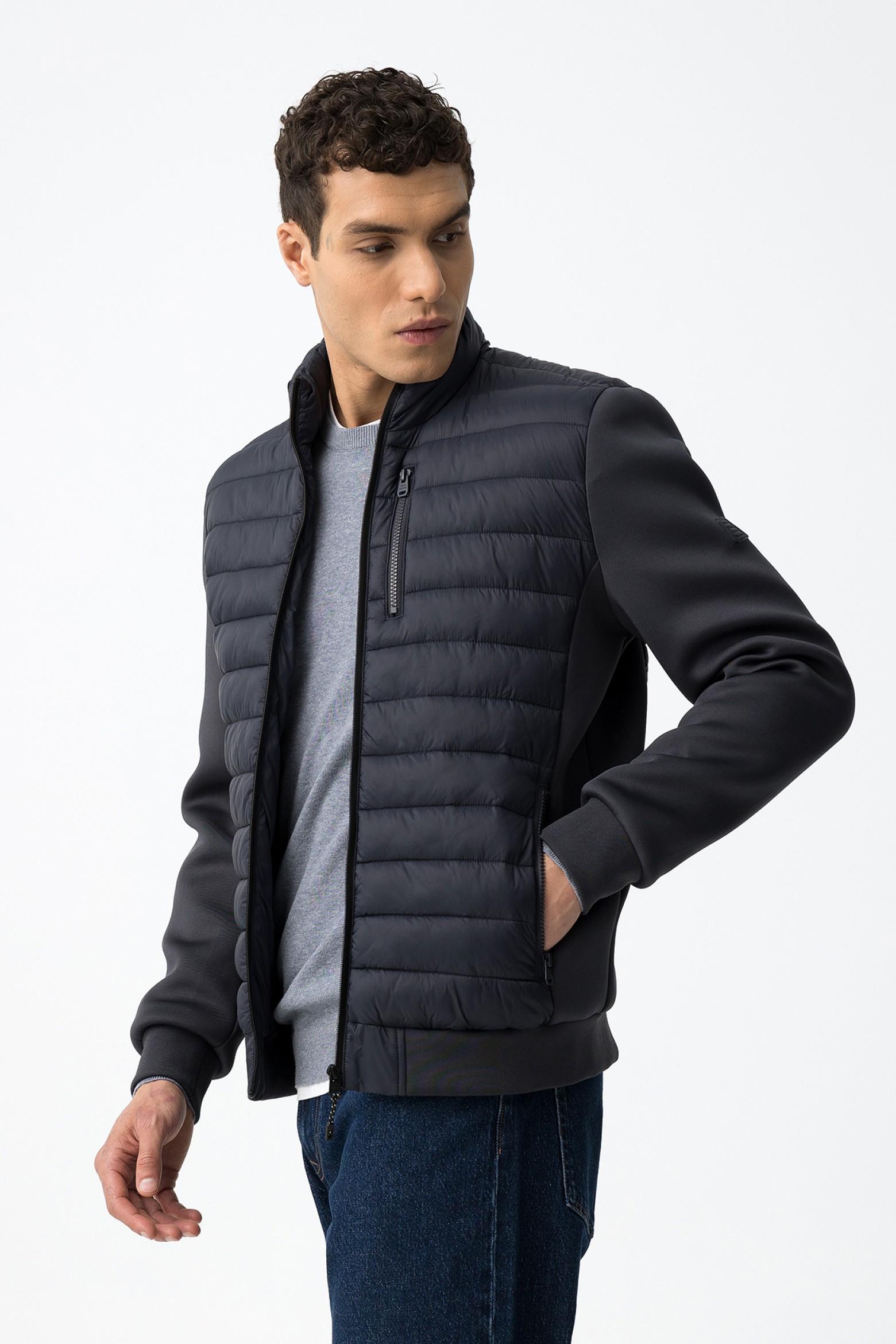 Windproof Quilted Jacket