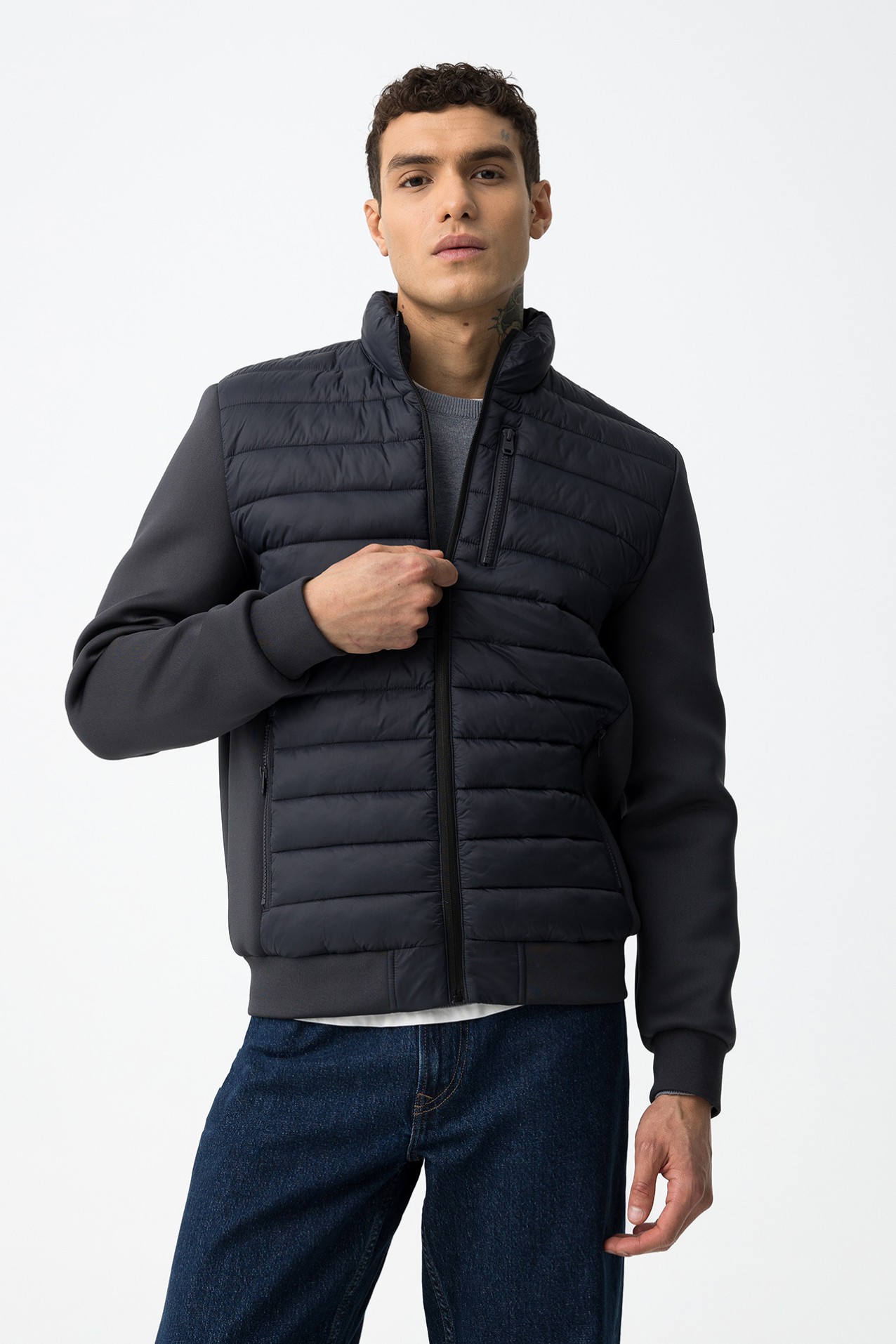 Windproof Quilted Jacket