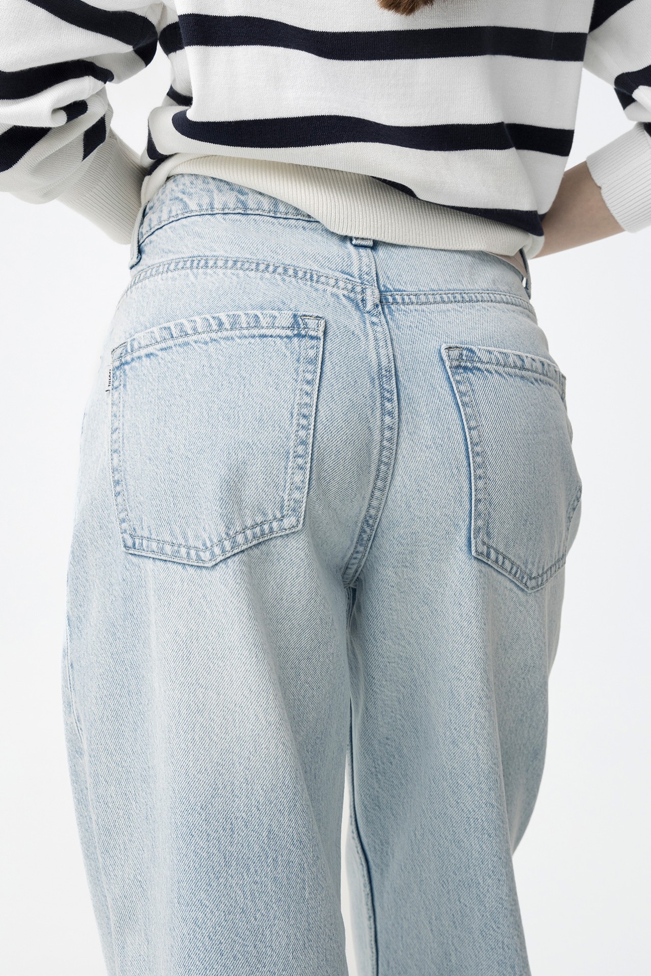 High-Waisted Wide Leg Jeans