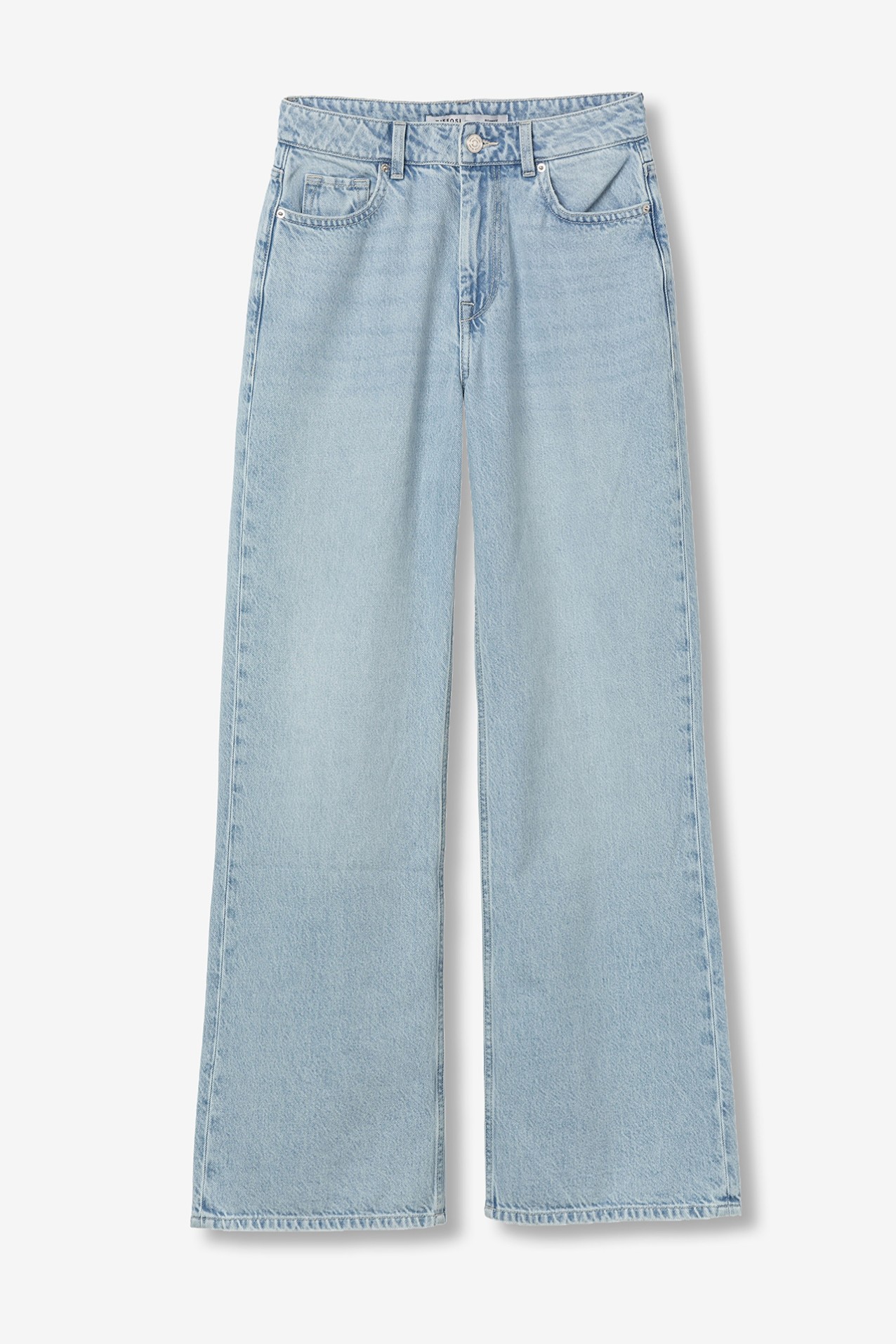 High-Waisted Wide Leg Jeans