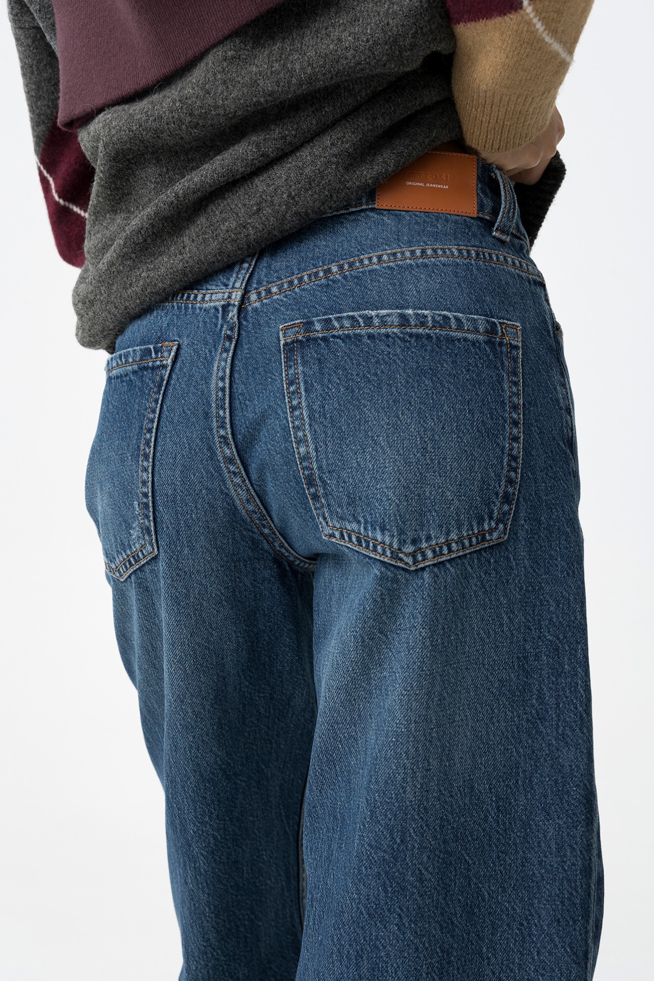 Jeans Bonnye Wide Leg de Tiro Alto