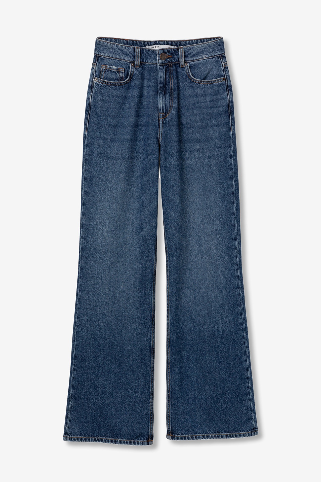 Jeans Bonnye Wide Leg de Tiro Alto