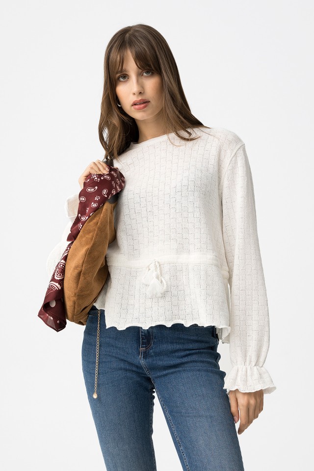 Raw Long Sleeve T-Shirt