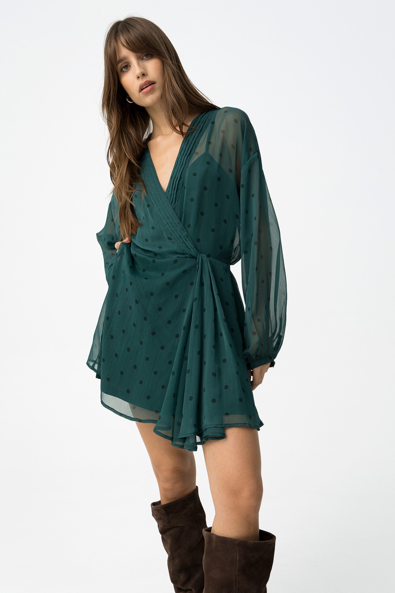 Vestidos y monos Verde