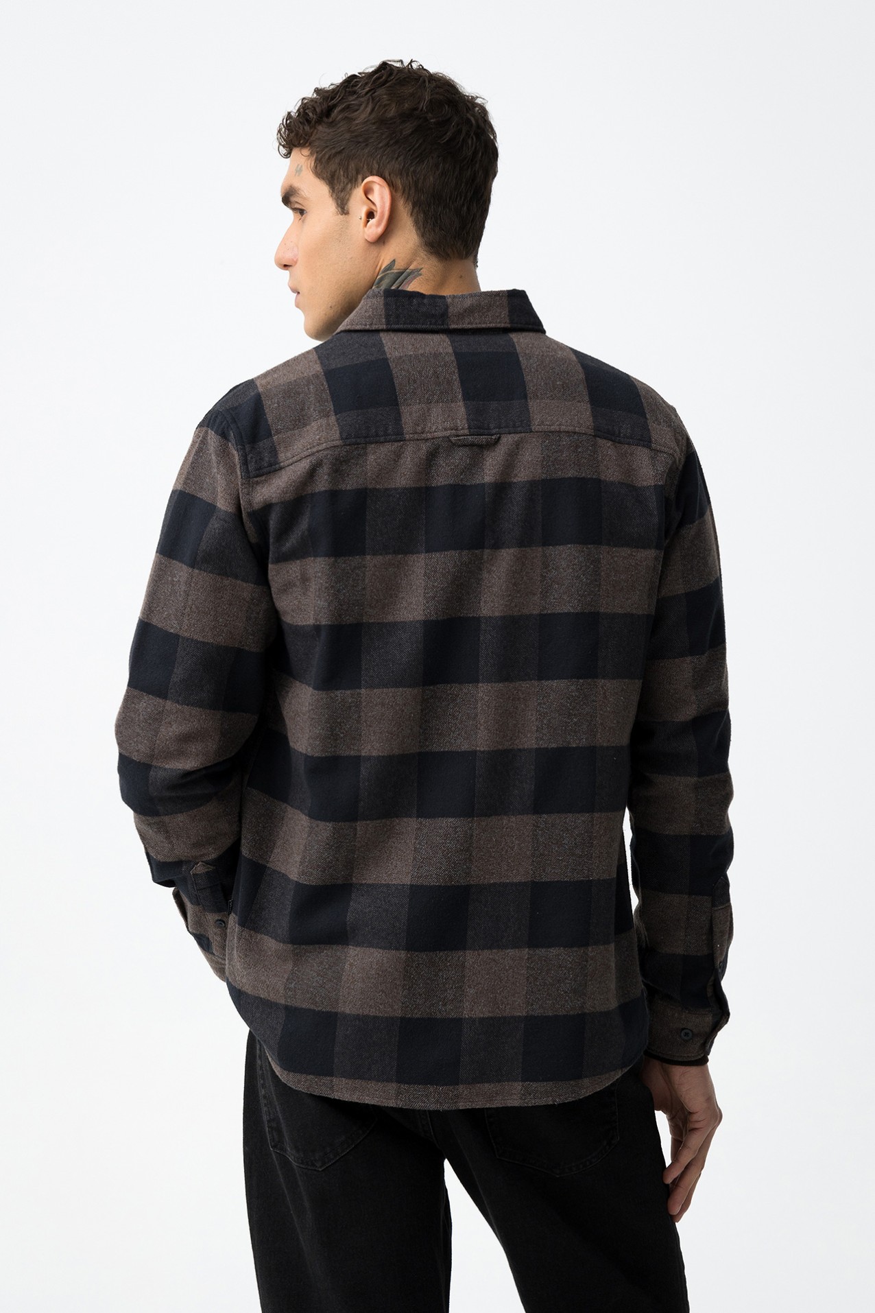 Camisa Regular Fit a Cuadros