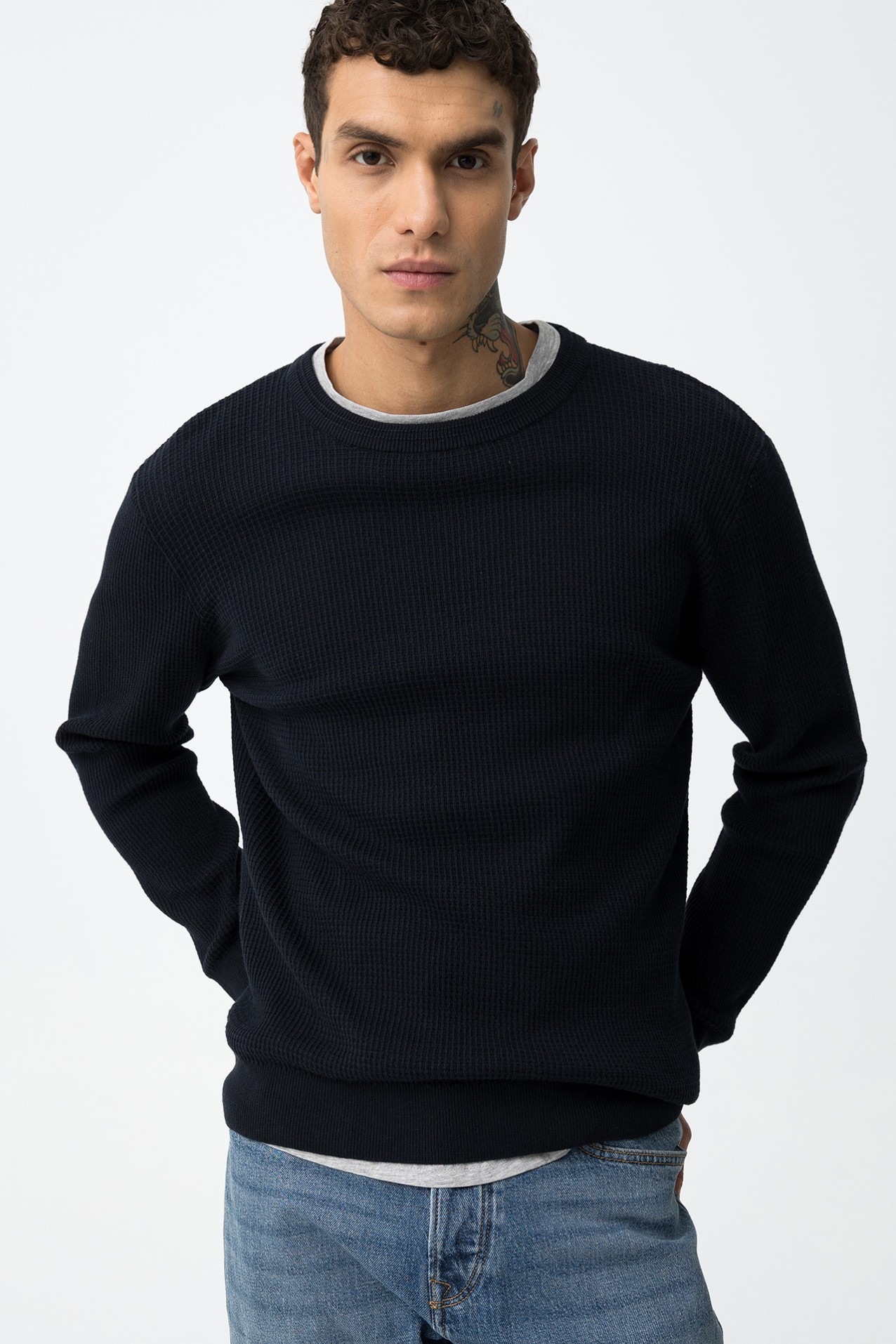 Dark Navy Sweater