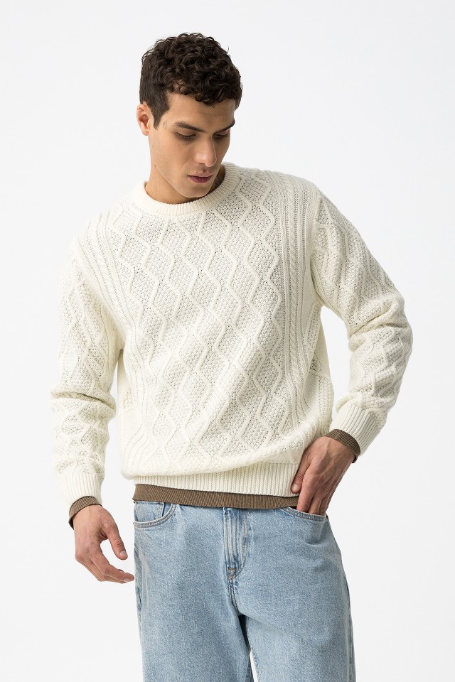 Beige Sweater