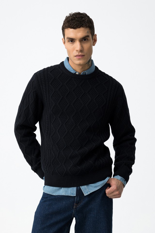 Dark Navy Sweater