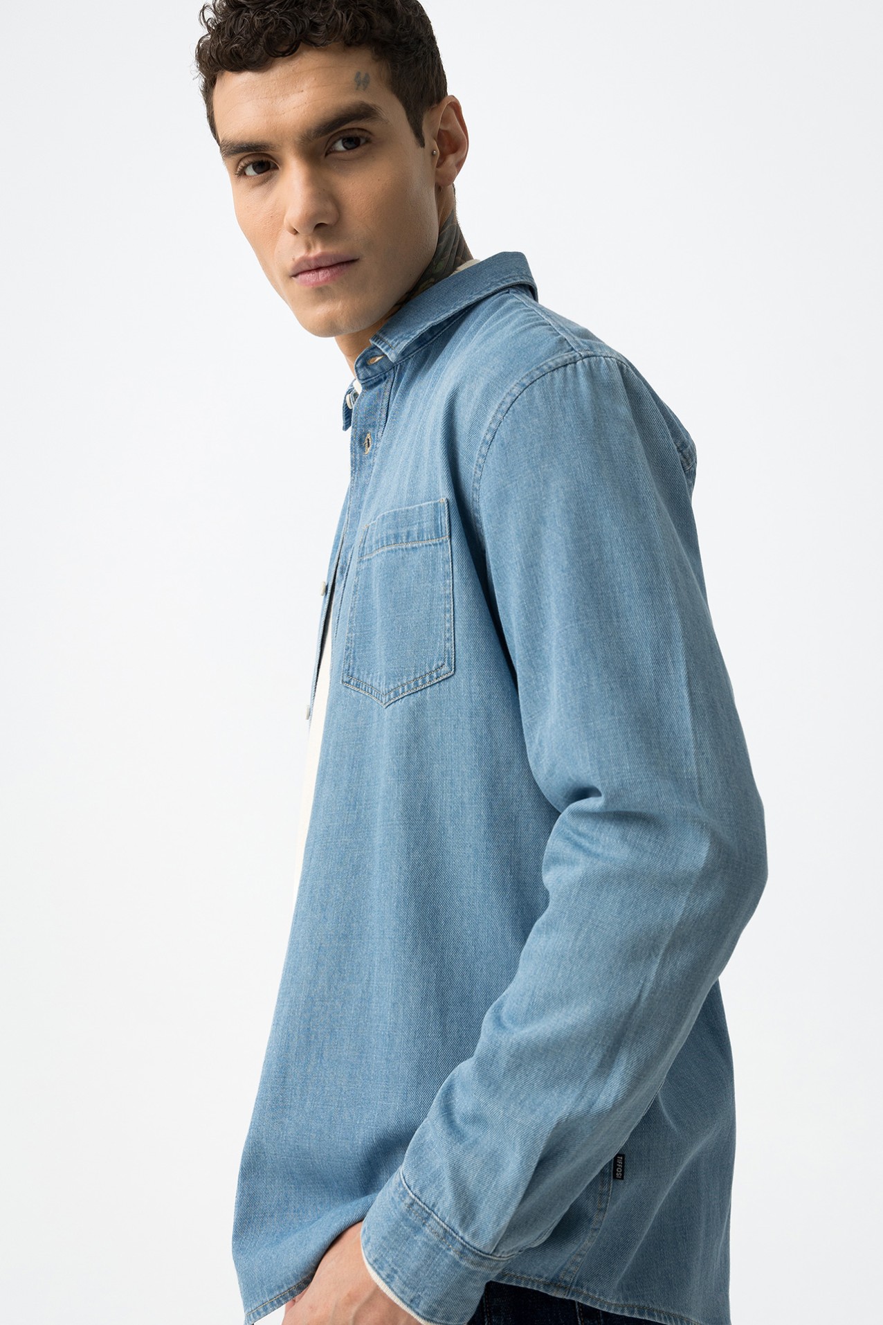 Camisa Denim Regular Fit