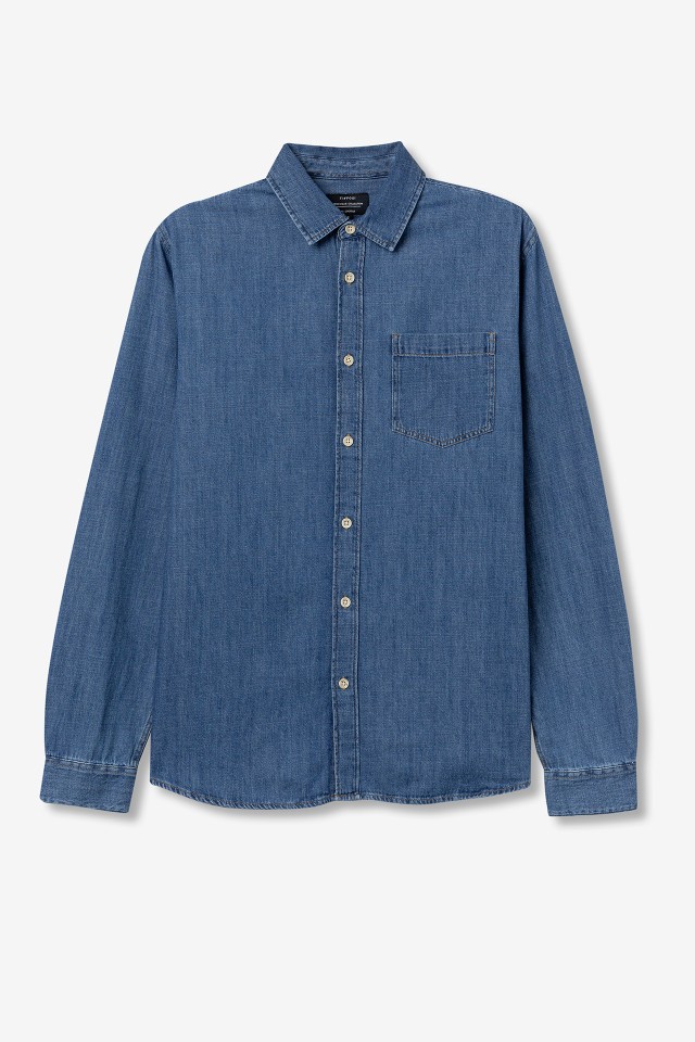 Regular Fit Denim Shirt Regular Fit Denim Shirt