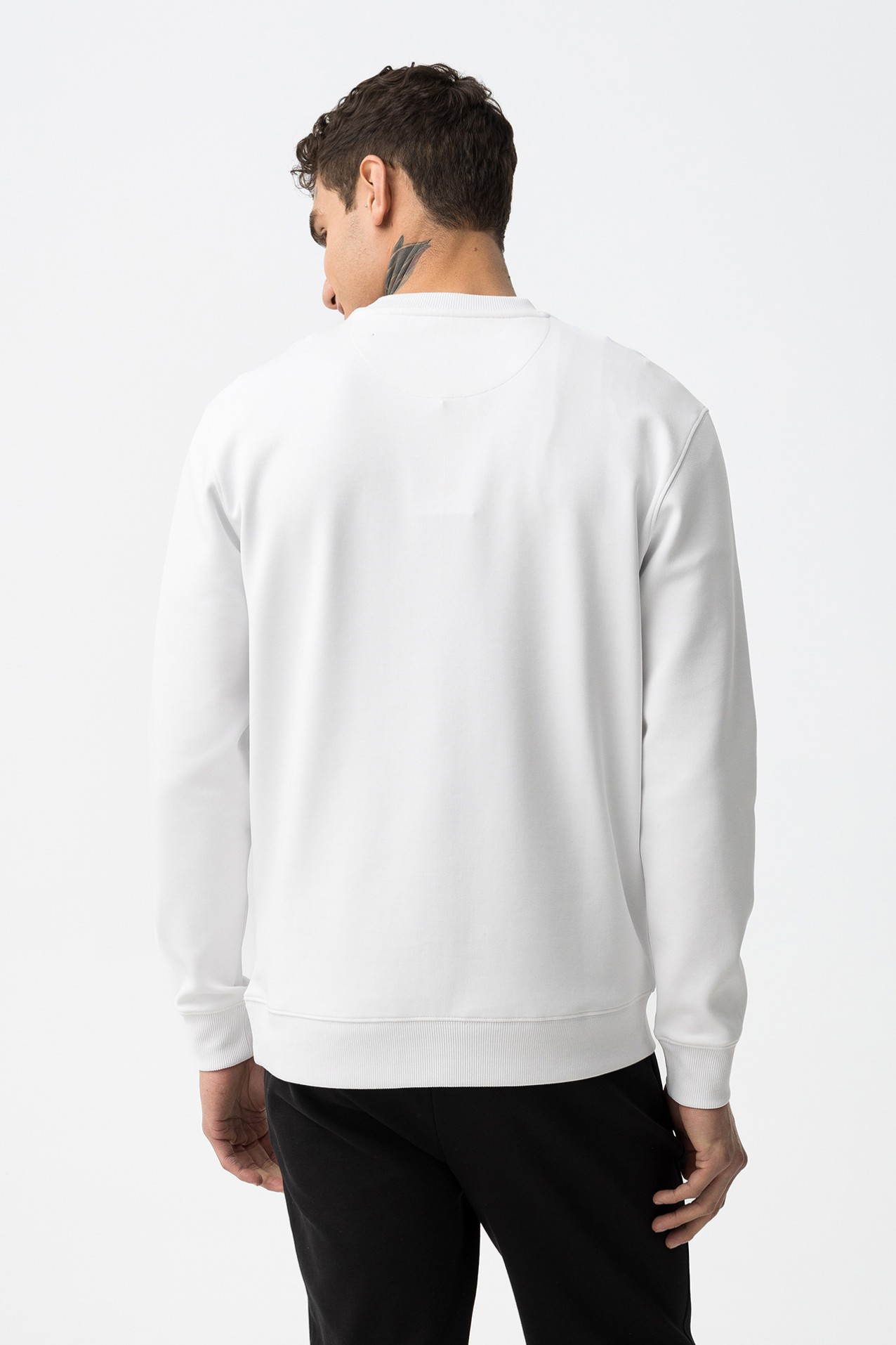 Sweatshirt Estampada com Relevo