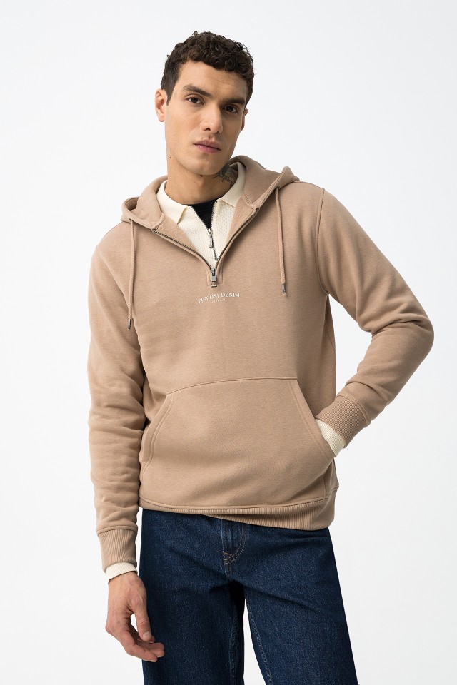 Hoodie Bege