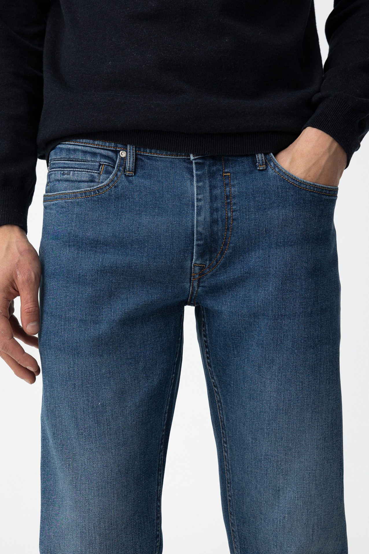 Vaqueros Leo de ajuste cmodo