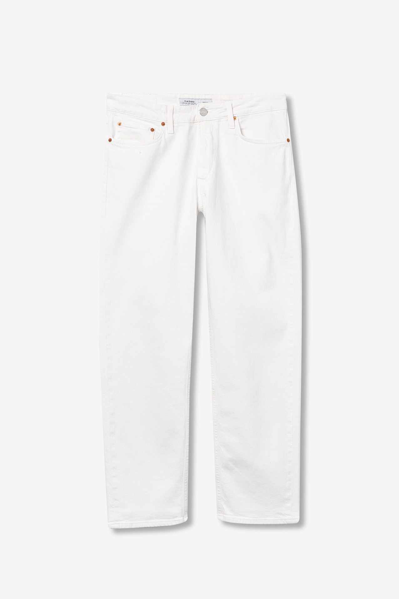 White Loose Fit Jeans