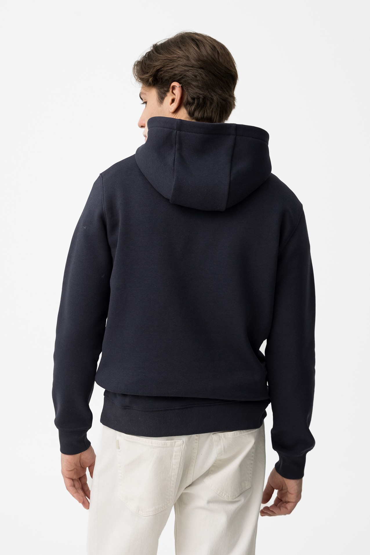 Sudadera Con Capucha Azul