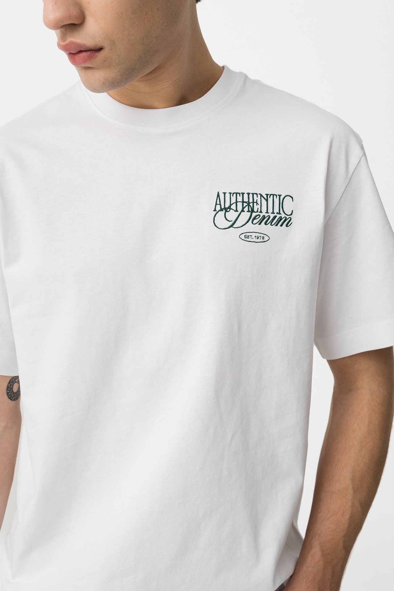 Camiseta Manga Corta Blanca