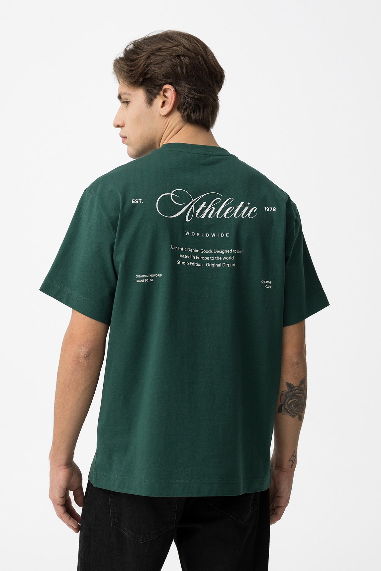 Camiseta Manga Corta Verde
