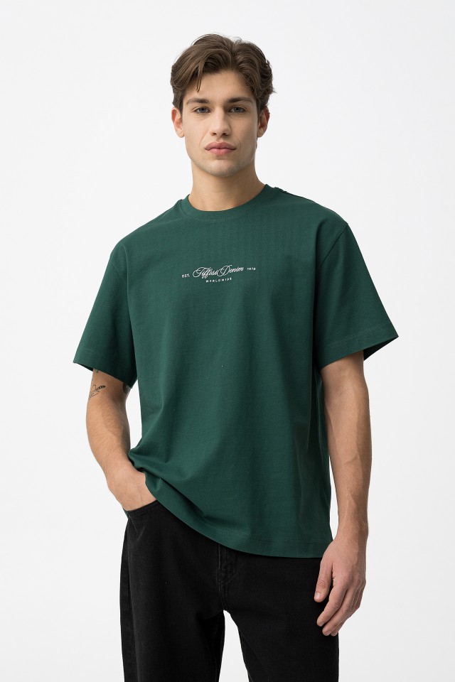 Camiseta Manga Corta Verde