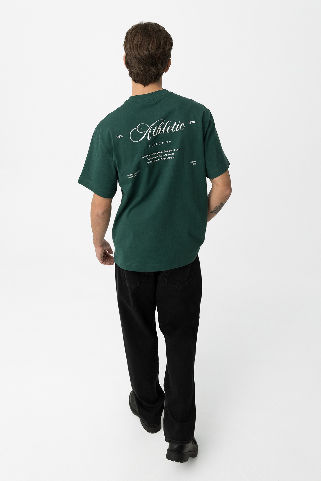 Camiseta Manga Corta Verde