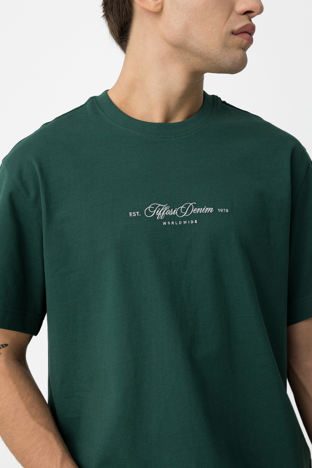 Camiseta Manga Corta Verde