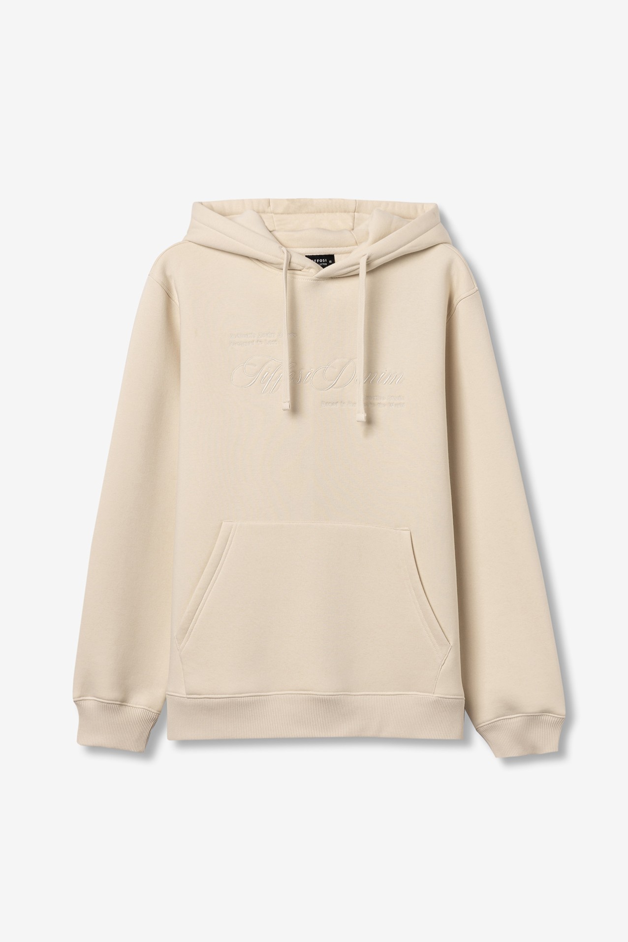 Sudadera Con Capucha Beige