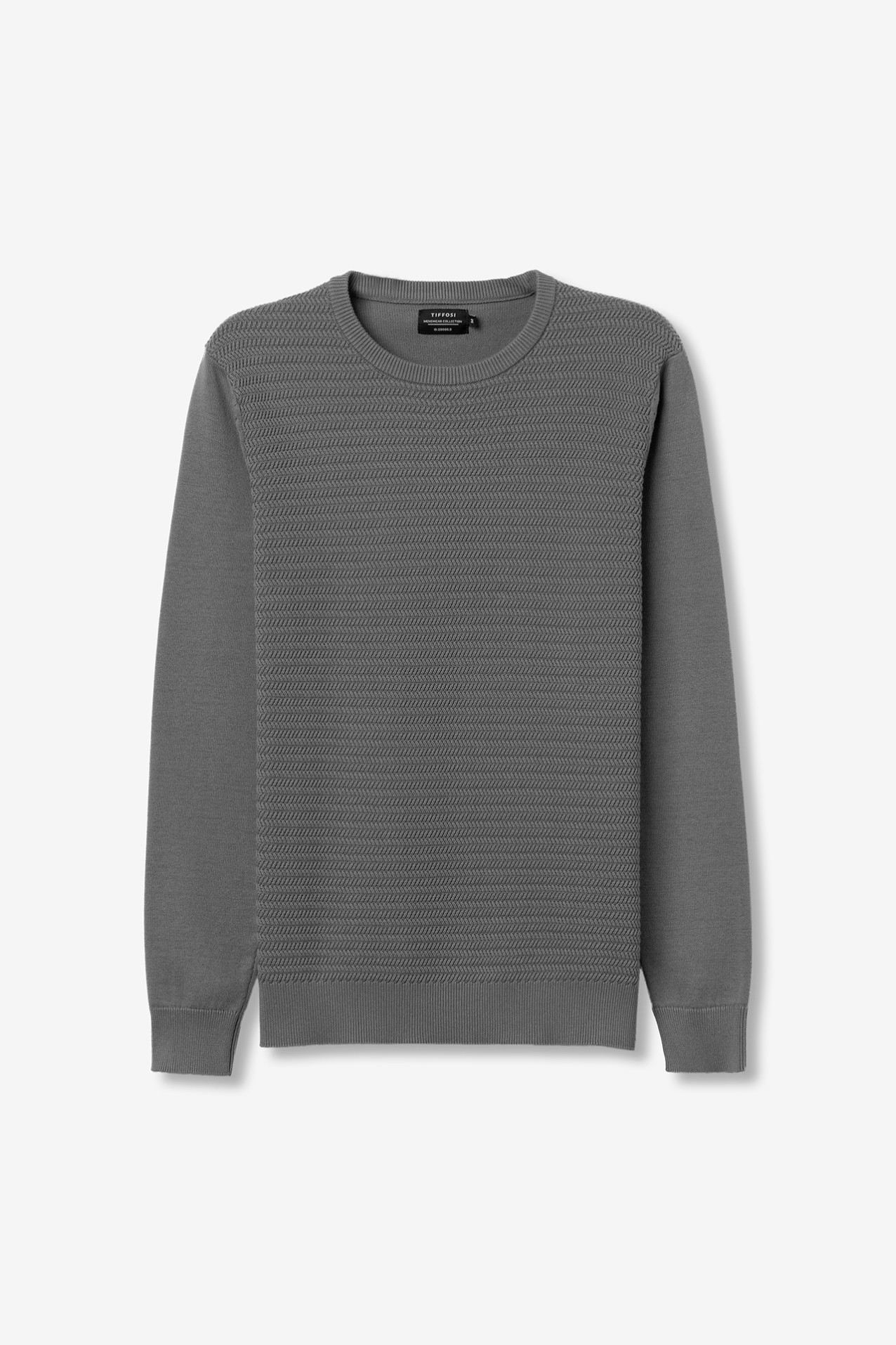 Light Grey Melange Sweater