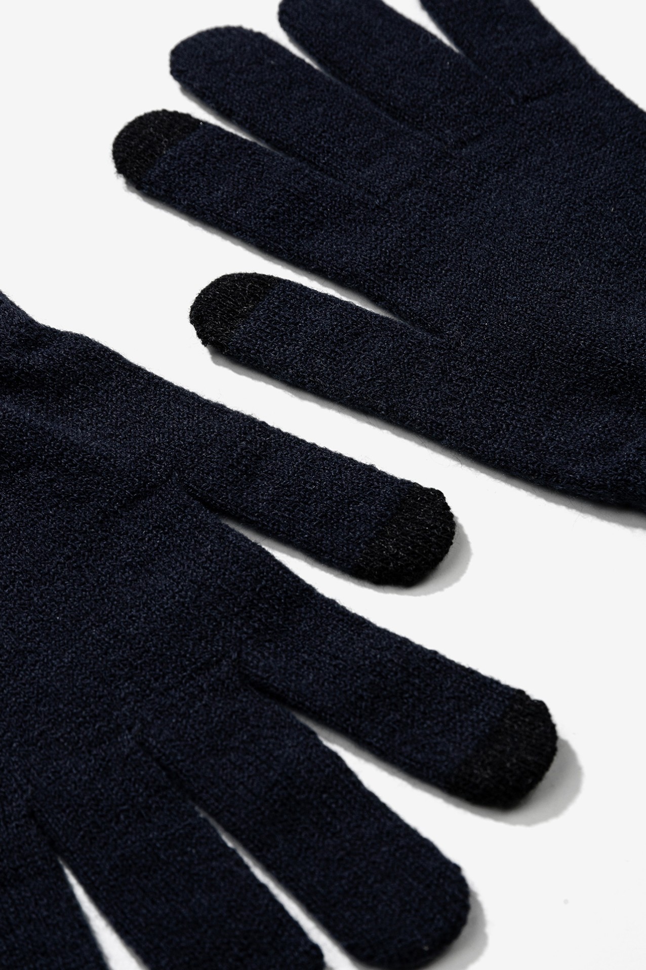 Dark Navy Blue Gloves