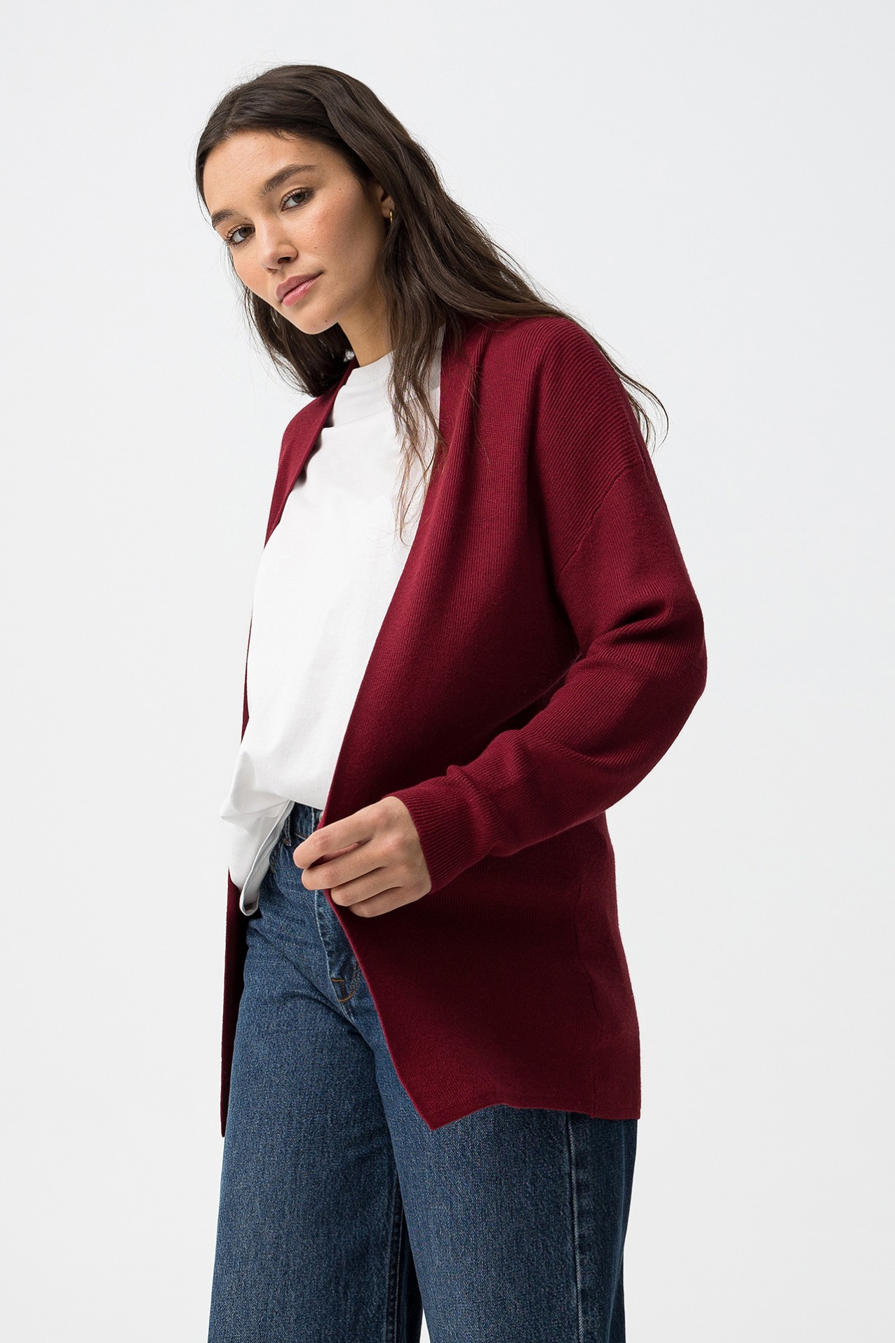 Cardigan Vermelho