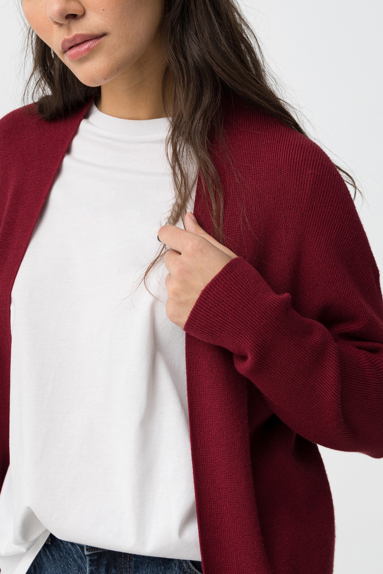 Cardigan Vermelho