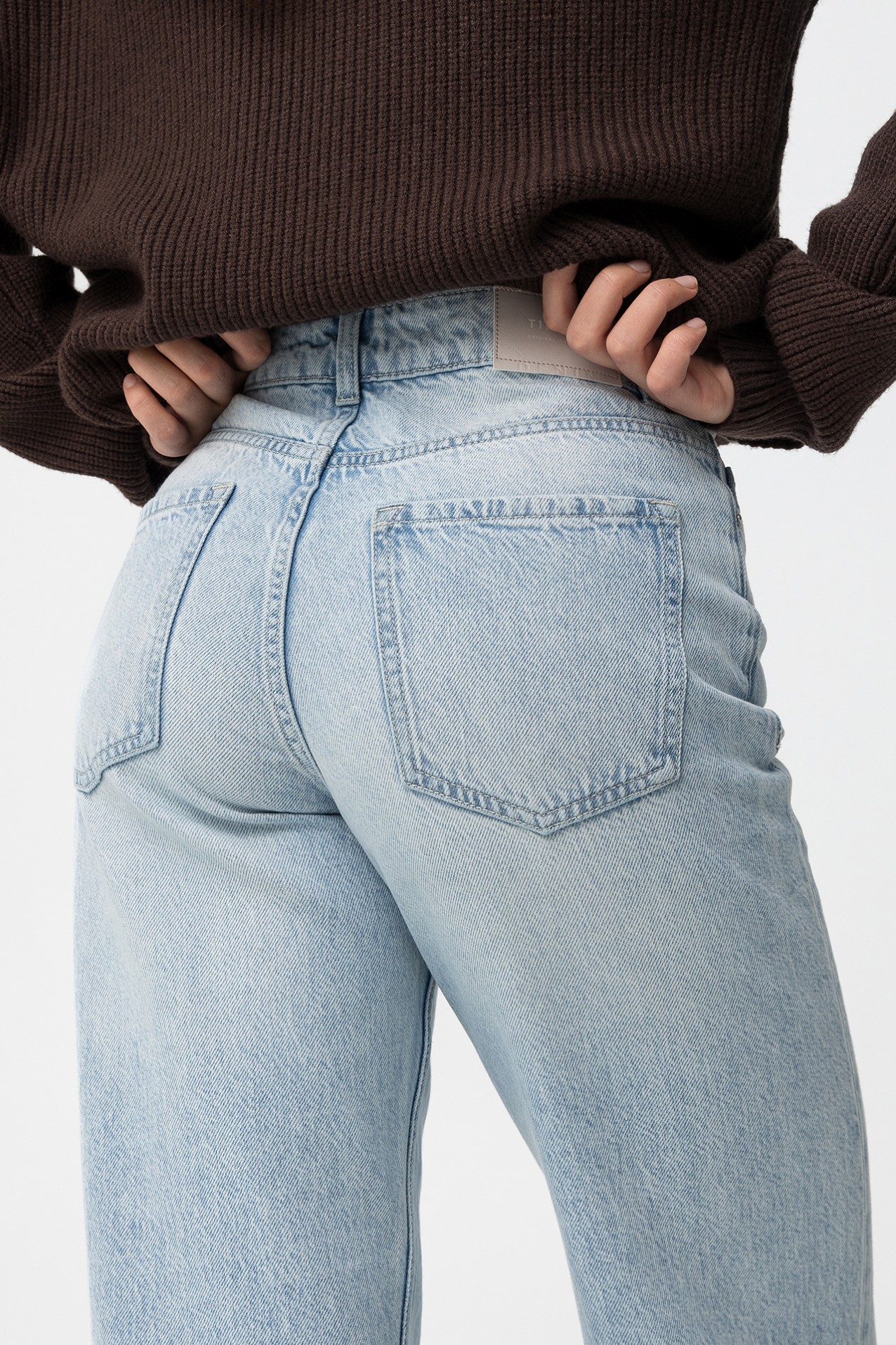 Jeans Wide Leg Cintura Alta