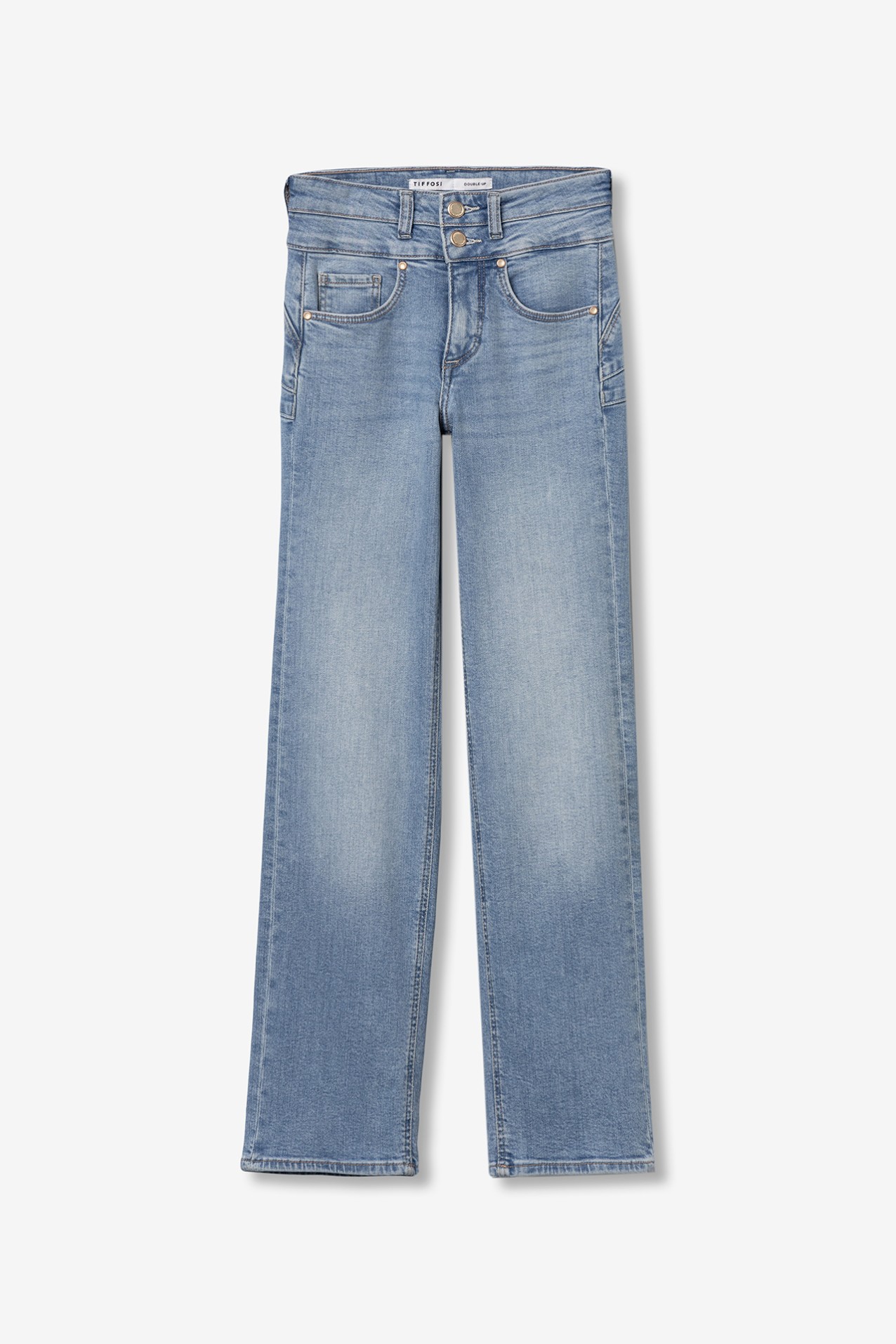 Vaqueros Azul Claro Straight