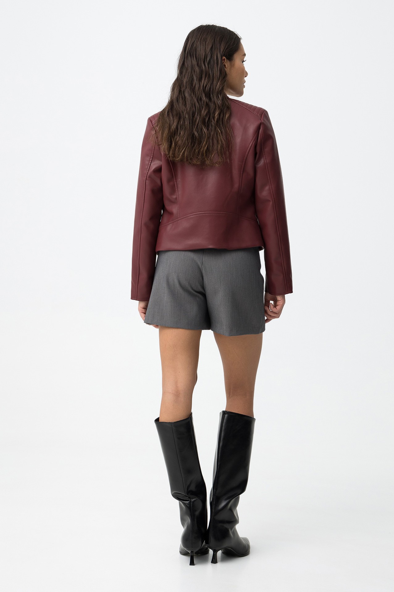 Cal��es n�o Denim Cinzento melange