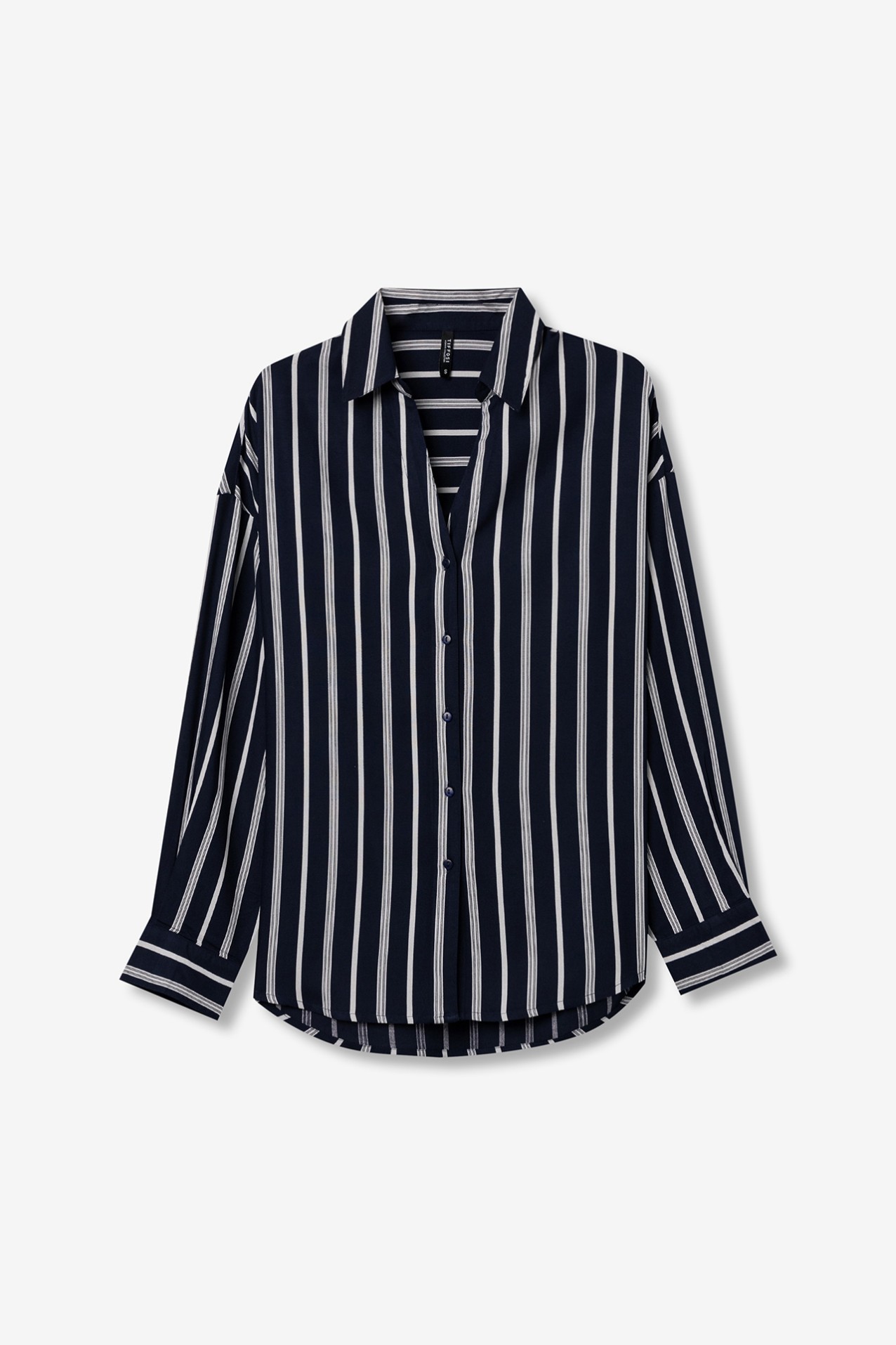 Camisa Manga Larga Azul