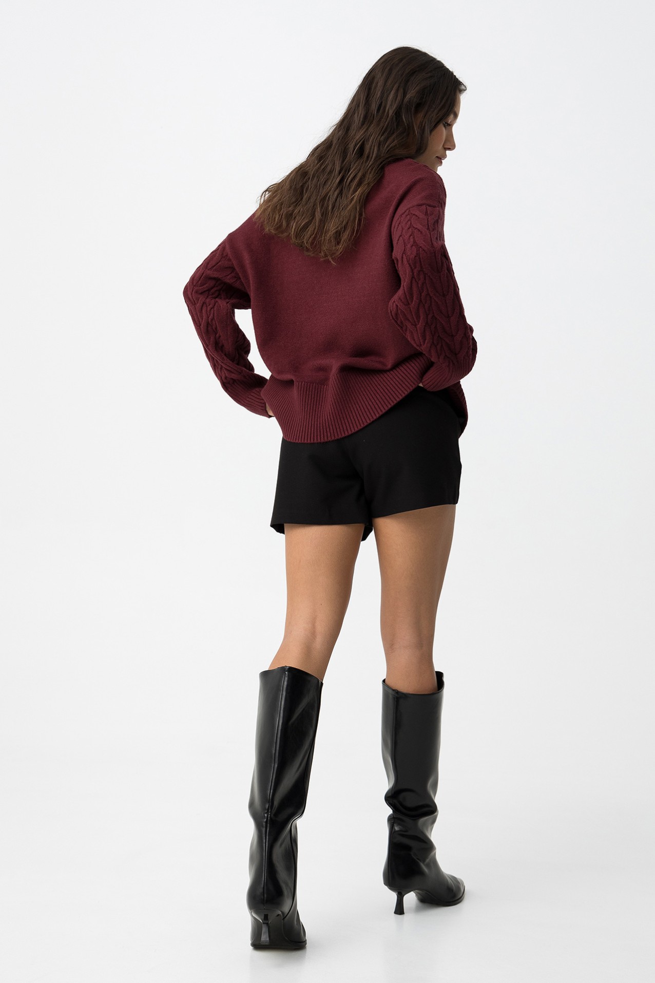 Bermudas no Denim Negro