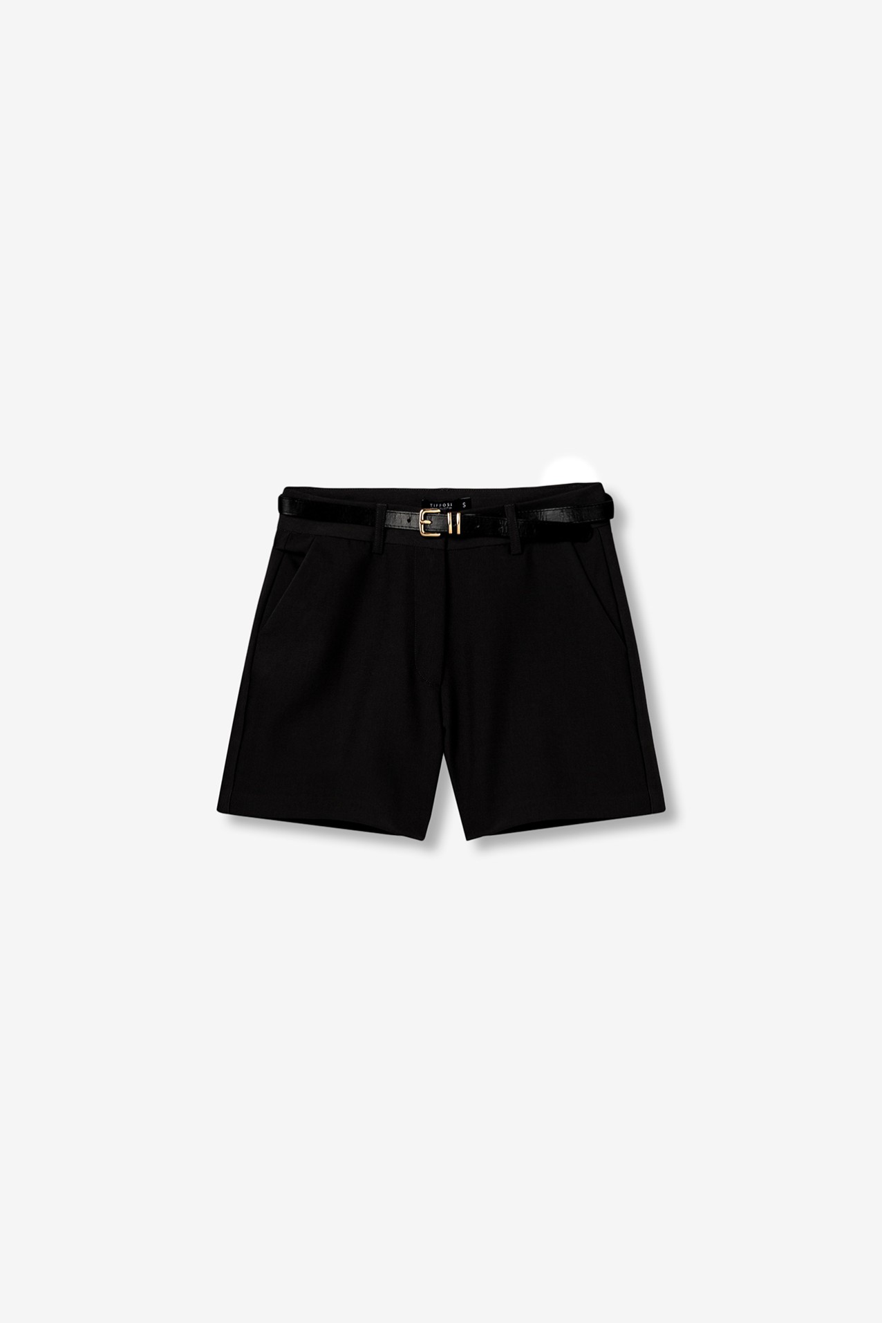 Bermudas no Denim Negro