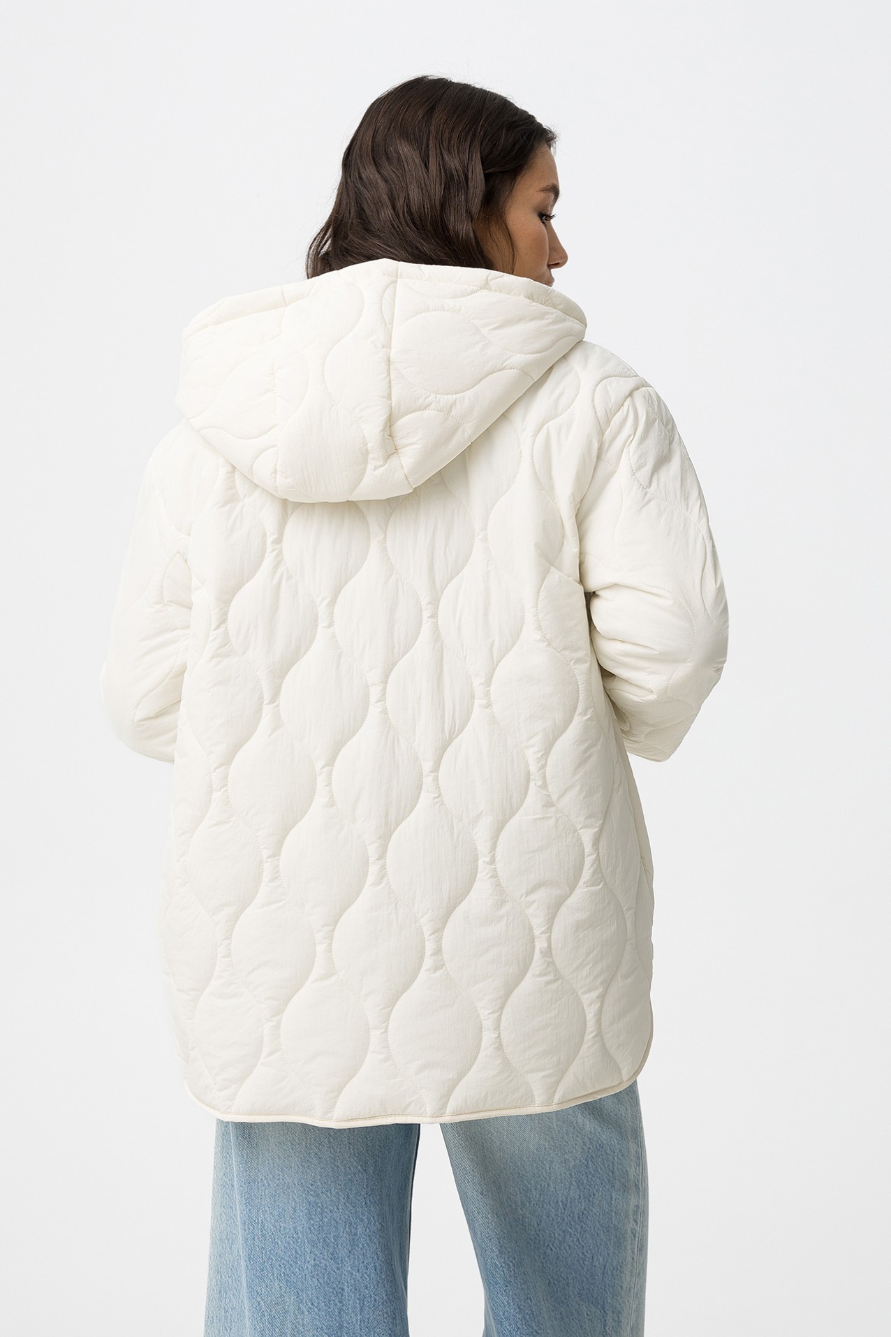 Casaco Relaxed com Capuz