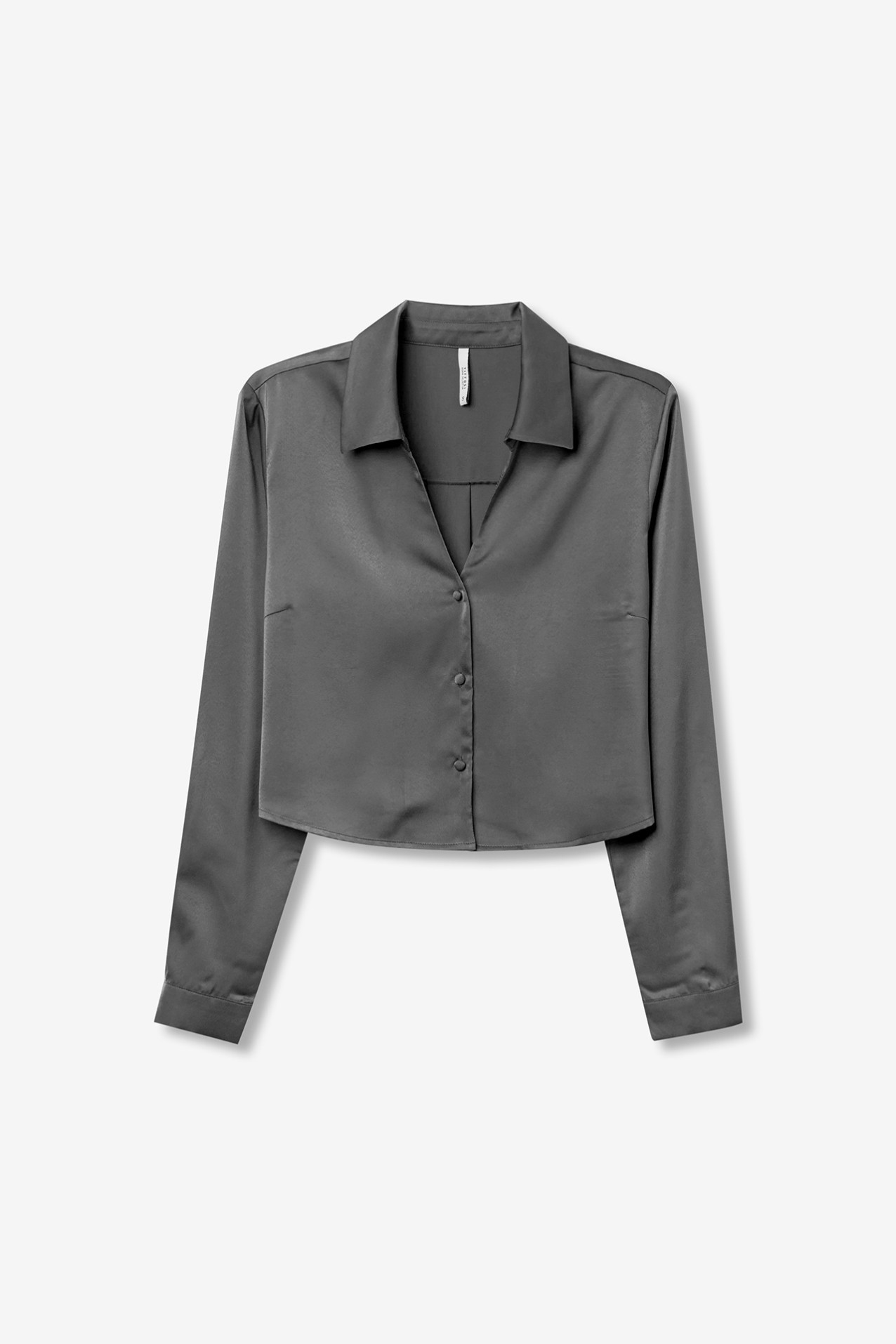 Camisa Manga Larga Gris