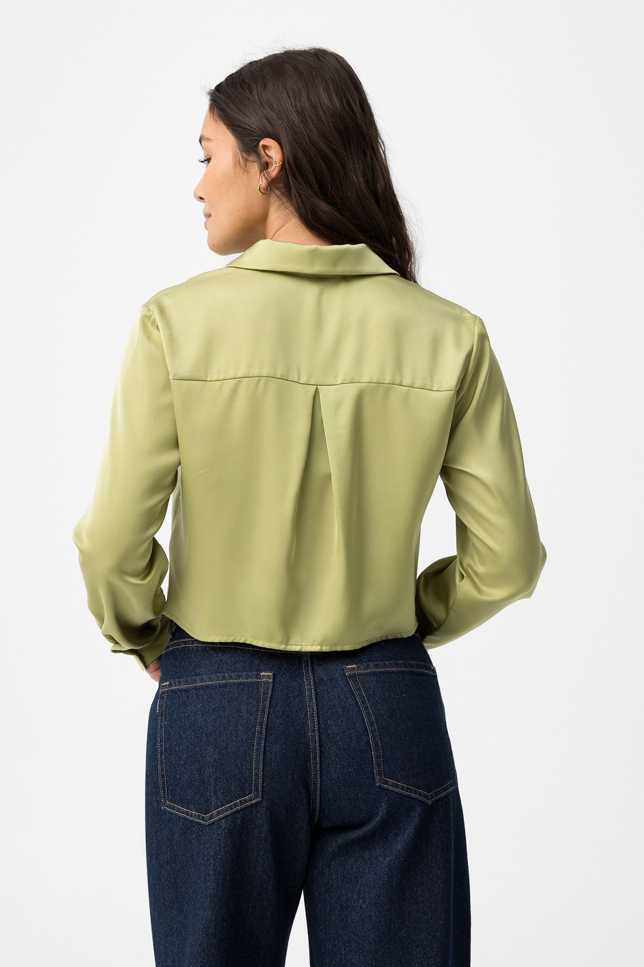 Camisa Manga Comprida Verde