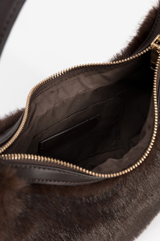 Bolso Chocolate de pelo Bolso Chocolate de pelo